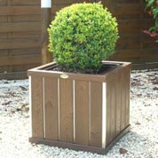 Design Square Wooden Planter